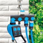 Splitter AQUACRAFT® 550634, Premium, 4-way, Multi E, garden, for hose