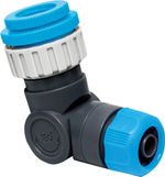 Adaptér AQUACRAFT® 550344, kĺbový,  1/2"-3/4"-1", 360, 180, 1/2", na záhradnú hadicu