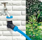 Adaptér AQUACRAFT® 550344, kĺbový,  1/2"-3/4"-1", 360, 180, 1/2", na záhradnú hadicu