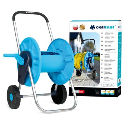 Hose reel Cellfast ALUPLUS, 1/2", L-45 m