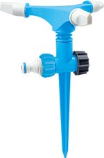 Sprinkler AQUACRAFT® 260160, rotary, spike, PVC