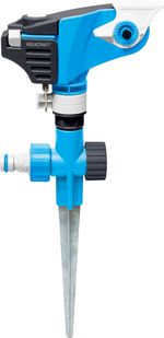 Rozprašovač, rotačný AQUACRAFT® 260220, Impulzný zavlažovač, premium, hrotový, Alu
