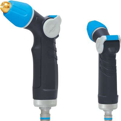 Spray gun 2patterns AQUACRAFT, adjustable, sofr rubber, metal adaptor
