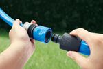 Gyorscsatlakozó AQUACRAFT® 550930, MAX-Flow, 3/4", tömlőhöz, kerti