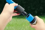 Gyorscsatlakozó AQUACRAFT® 550950, MAX-Flow, 1"x3/4", tömlőhöz, kerti