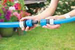 Connector AQUACRAFT® 550911, MAX-Flow, 2W, 3/4"x1", for garden hose