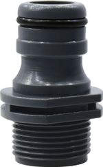 Adapter AQUACRAFT® 550940, MAX-Flow, 3/4", for garden hose