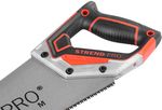 Hand Saw Strend Pro Premium, 380 mm, for coarse cuts, for wood, TPR+ALU handle