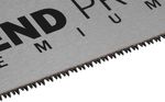 Hand Saw Strend Pro Premium, 380 mm, for coarse cuts, for wood, TPR+ALU handle