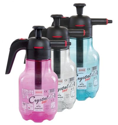 Permetező dimartino® CRYSTAL 360, kézi, 1,80/2,00 l, 2 bar, 360°