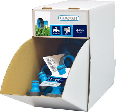 Adapter AQUACRAFT® 552165, SoftTouch G3/4", kerti tömlőhöz