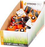 Gyorscsatlakozó Strend Pro SoftTouch C3004RDX, 1/2", STOP R, tömlőhöz, kerti, Sellbox 25 db