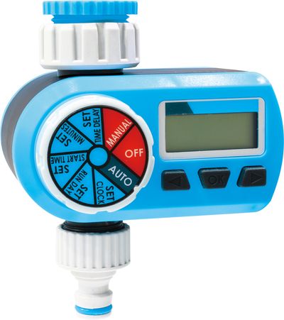 Idozito AQUACRAFT 290140, 1"-3/4", digitalis, 1 kimenet, kerti, 2xAA