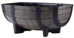 Planter Strend Pro Woodeff, 29x41x19 cm, Natural, barrel, wood effect