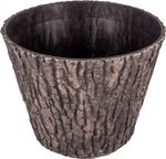 Kvetináč Strend Pro Woodeff, 37,5x30 cm, walnut, efekt dreva