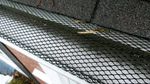 Leaf catcher Strend Pro, gutter mesh, 16x600 cm, 16 clips