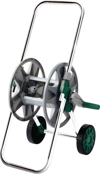 Kocsi Strend Pro HC802, 45 m, 1/2", tömlődob, műanyag, teleszkópos, kerti