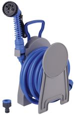 Hose Reel Strend Pro HC421, with garden hose L-10 m, spray gun