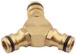 Connecting Piece Strend Pro, brass, 1/2", 3-way