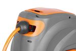 Navíjač Strend Pro, na stenu, automatický 1/2", so záhradnou hadicou L-30+2 m