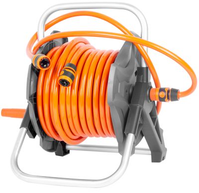 Csörlő Strend Pro, állítható fúvóka + 2x gyorscsatlakozó + vízcsap csatlakozás, 1/2" tömlővel, 30 m,