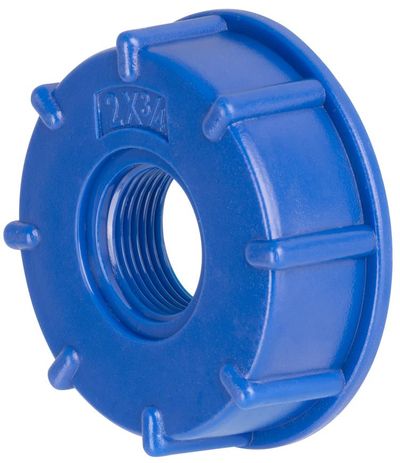 Reducer Strend Pro, for IBC tank, plastic, 60mm - 3/4"