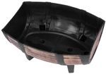 Planter Strend Pro Woodeff, 29x41x19 cm, Gold, barrel