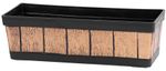 Planter Strend Pro Woodeff, 15x47x17 cm, Gold, window box, wood effect