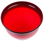 Flower pot Strend Pro, glaze, red, 38x28,5 cm