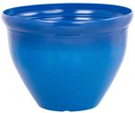 Planter Strend Pro, glazed, Blue, 38x28.5 cm