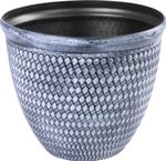 Virágcserép Strend Pro Marble, 37x30 cm, kék