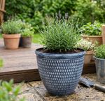 Planter Strend Pro Marble, 37x30 cm, Blue