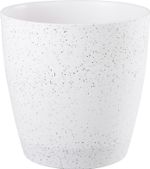 Planter Strend Pro Stone, 35x35 cm, White, stone effect
