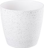 Planter Strend Pro Stone, 28x26 cm, White, stone effect