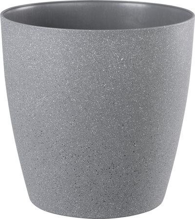Planter Strend Pro Stone, 35x35 cm, grey, stone effect