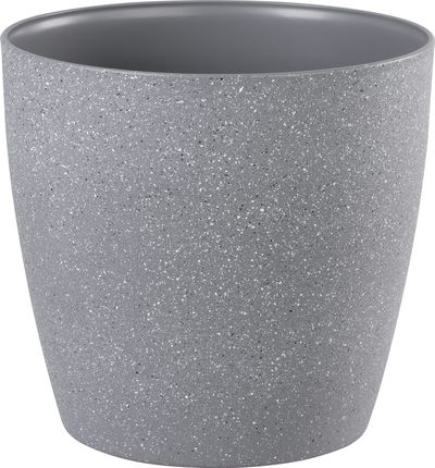 Planter Strend Pro Stone, 28x26 cm, grey, stone effect