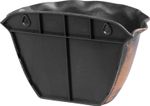 Kvetináč Strend Pro Wave, 26x18 cm, zlatý, metalický efekt, závesný