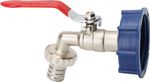 Sada Strend Pro, ventil 1/2" (Zn redukcia 3/4") + plastová redukcia 60 mm + výpust 3/4" , na IBC nádrž, Pozink