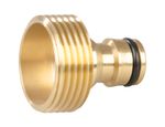 Adapter Strend Pro Garden, brass, G1" (31 mm), external thread, garden