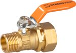 Regulating connector Strend Pro Garden, brass valve, G1/2"