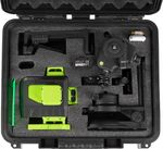 Laser Strend Pro Industrial 4 X 3D, zelený, v kufriku, s príslušenstvom, diaľkový ovládač