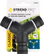 Spojovací medzikus Strend Pro Garden, 3-cestný, MAX FLOW