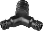 Connector Strend Pro Garden, 3-way, MAX FLOW, reduction to 2x STANDARD