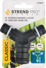Csatlakozó idom Strend Pro Garden, 3-utas, MAX FLOW szűkítő 2x STANDARD-ra