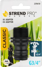 Adapter Strend Pro Garden, G3/4", MAX FLOW