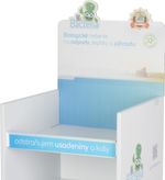 Stand Mr. Bacteria SK version, 159 x 40 cm