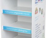 Stand Mr. Bacteria SK version, 159 x 40 cm