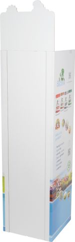 Stand Mr. Bacteria CZ version, 159 x 40 cm