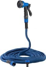 Locsolócső Strend Pro Garden Flexi, 7.3-15 m, 1/2"-3/4" + szórópisztoly, kerti