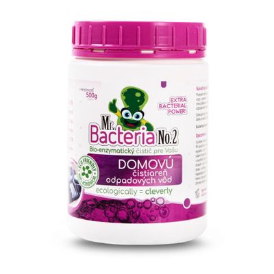 Aktivátor Mr.Bacteria No.2, szennyvíztisztítóhoz, 500 g